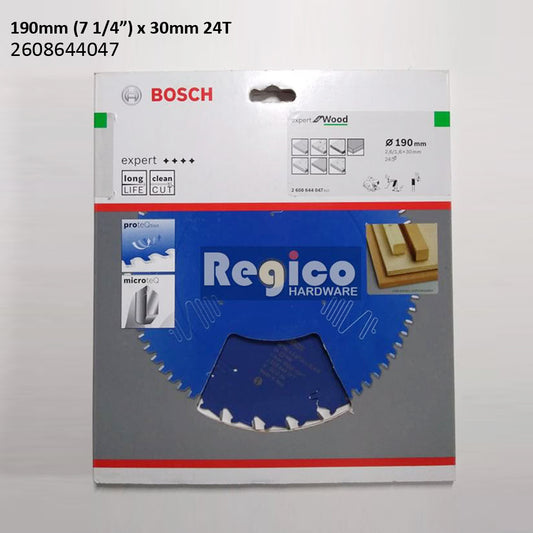 BOSCH 190mm 7 1/4 inches 24T 40T 56T Expert for wood Circular Saw Blade #44047 Bosch Acc