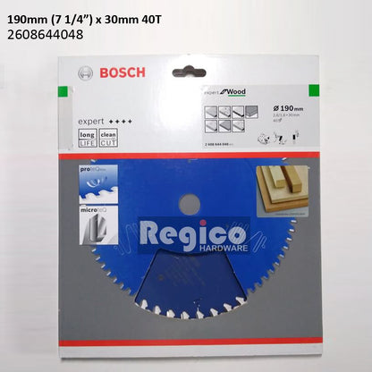 BOSCH 190mm 7 1/4 inches 24T 40T 56T Expert for wood Circular Saw Blade #44047 Bosch Acc