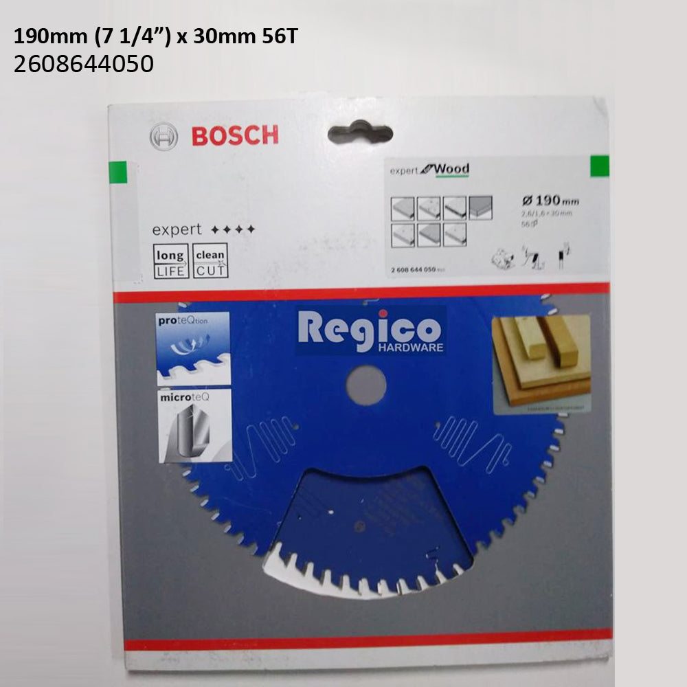 BOSCH 190mm 7 1/4 inches 24T 40T 56T Expert for wood Circular Saw Blade #44047 Bosch Acc