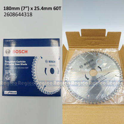 BOSCH 180mm 7 Inches Eco For Wood Circular Saw Blade Bosch Acc #44317 #44318