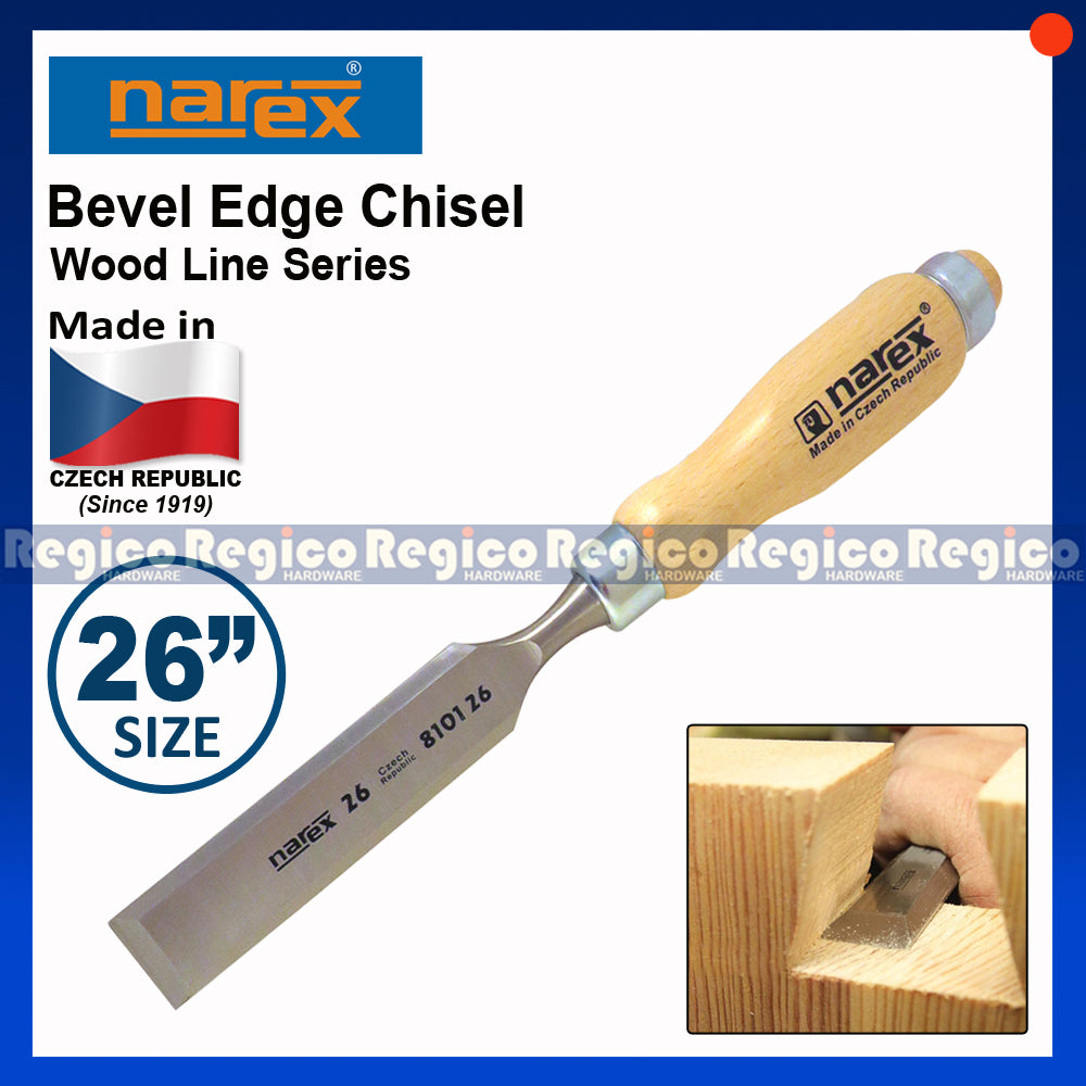 Narex Bevel Edge Wood Chisel #8101