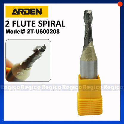 ARDEN 1/2 Shank UpCut Spiral Bit Router Bit #2003 #2002
