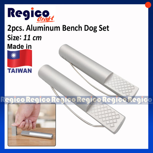 Regicocraft 2pcs Aluminum Bench Dog Set #00135 #135-01