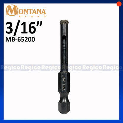 Montana Diamond Tile Marble Ceramic Glass Hole Saw Drill Bit