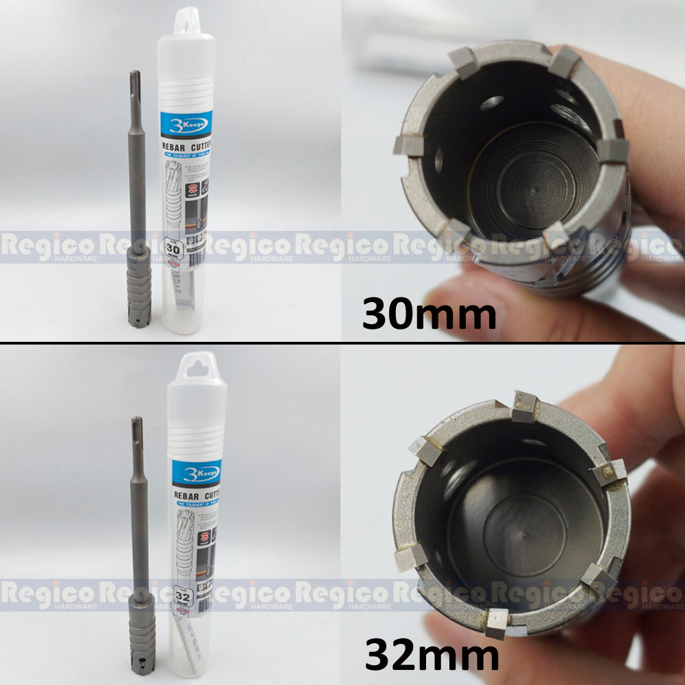 3KEEGO 296mm Rebar Cutter Metric HAA Type TCT Core Drill SDS Plus