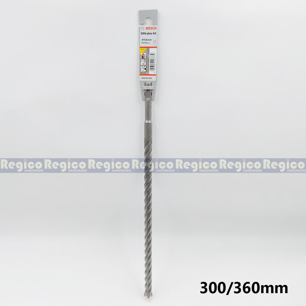Bosch 14mm SDS Plus 5x Concrete Rotary Hammer Drill Bit Bosch Accessories
