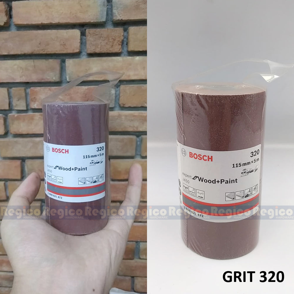 BOSCH Sanding Roll 115mm x 5mts