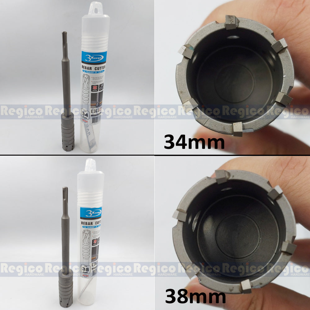 3KEEGO 296mm Rebar Cutter Metric HAA Type TCT Core Drill SDS Plus
