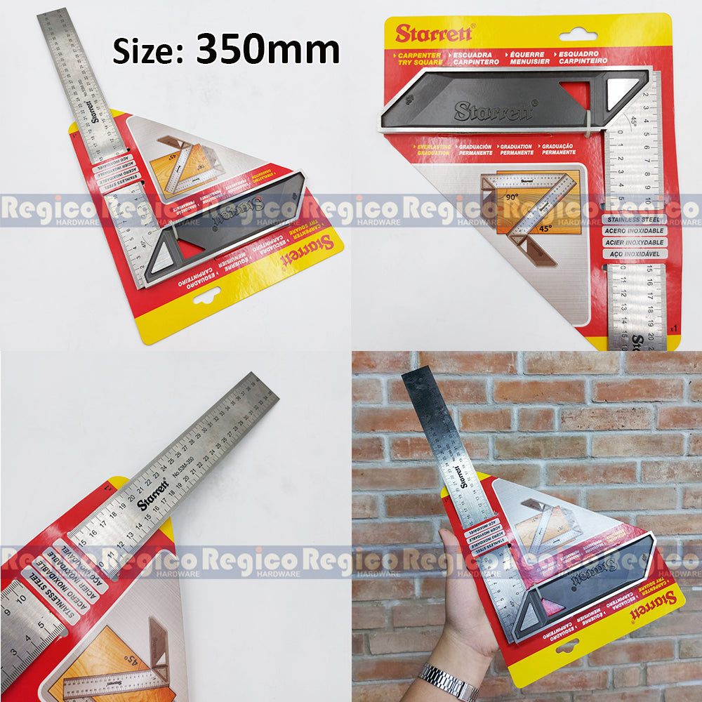 Starrett Carpenter Try Square
