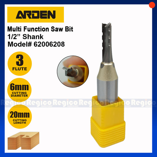 ARDEN  1/2 Shank 3 Flute Multi Function Saw Router Bit #AK472