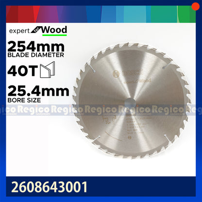 Bosch 254mm 40T 80T 10 inches Expert for wood Circular Saw Blade Bosch Accessories