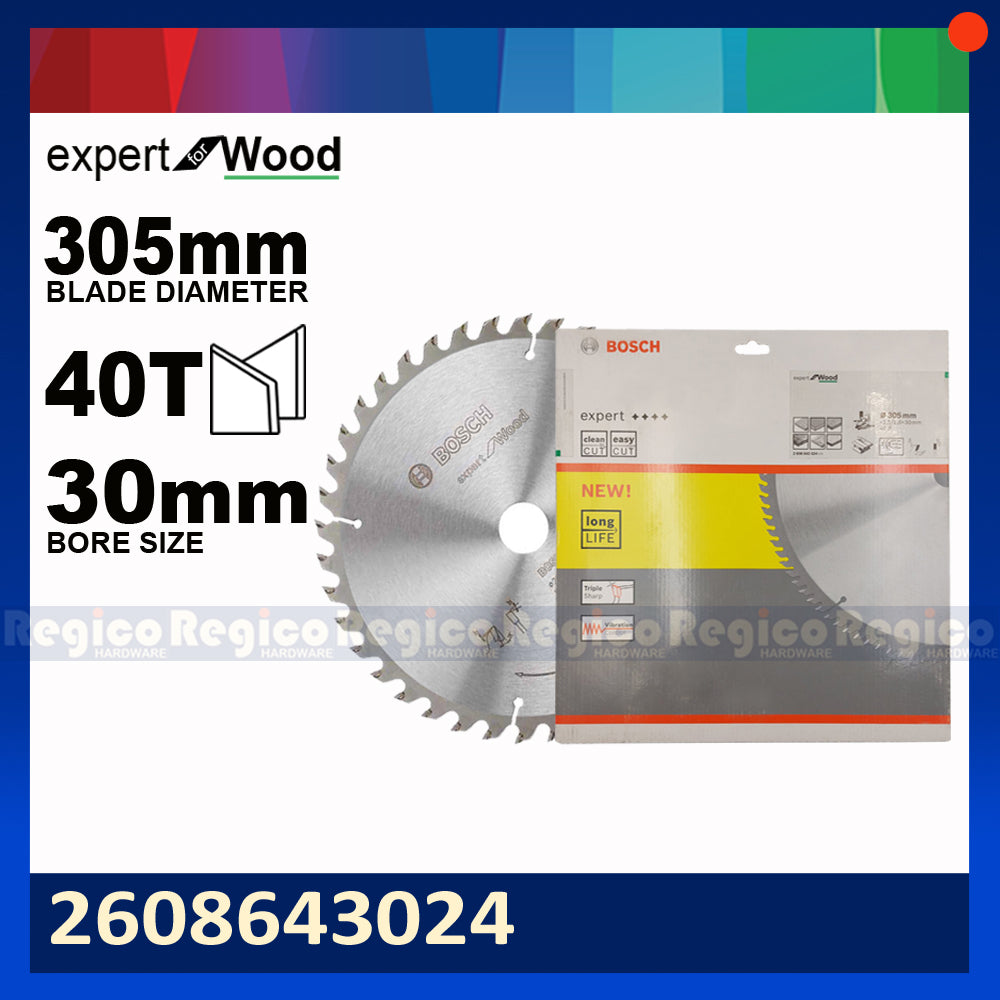 BOSCH 305mm 12 inches Expert for wood Circular saw Blade #43024 #43027 Bosch Acc
