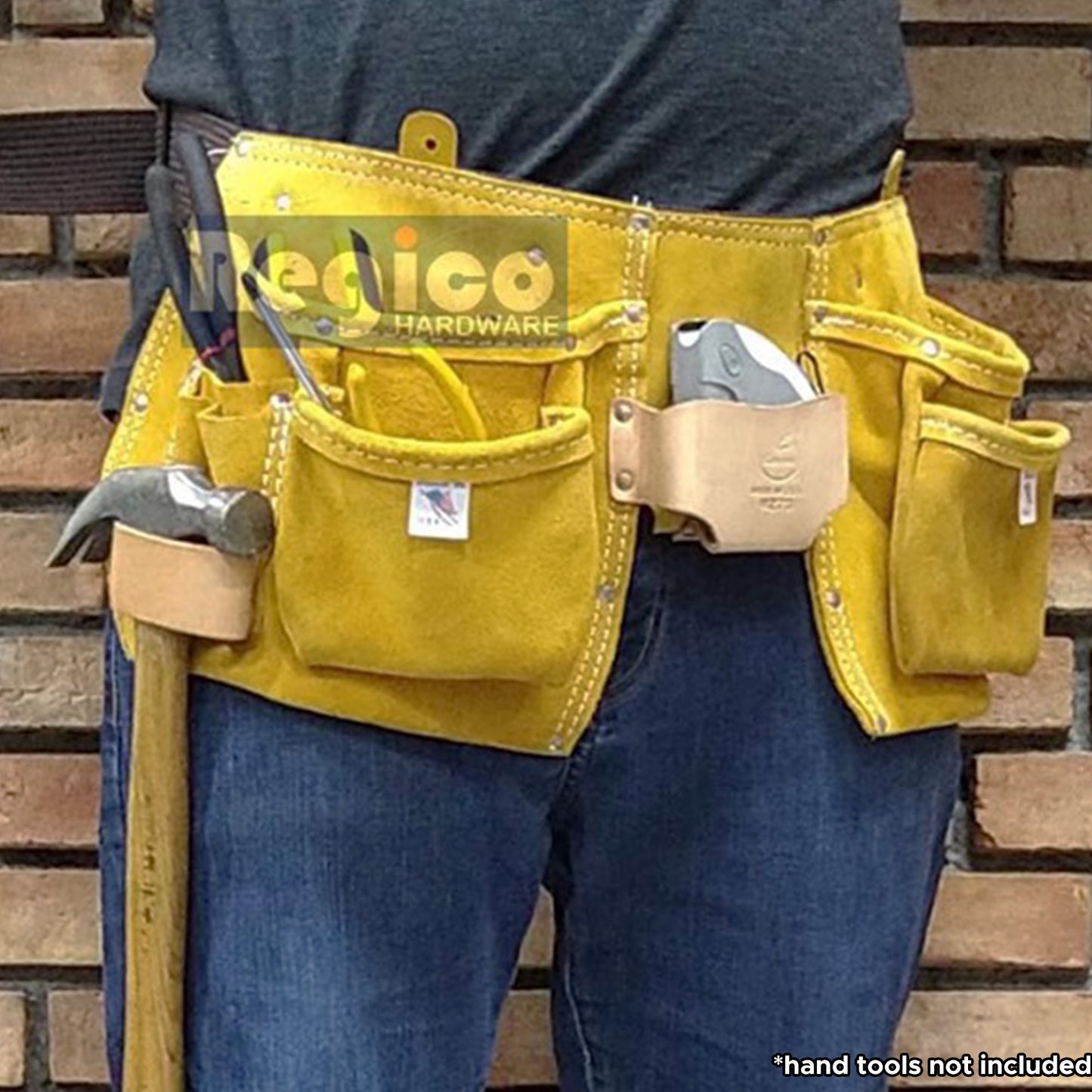 Kanroot Made in USA Leather Carpenter's Apron Tool Pouch Belt 427S