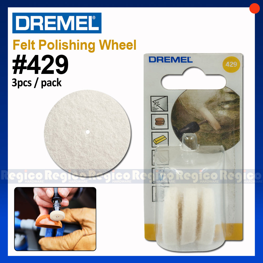 Dremel Felt Polishing Wheel Cone 414 422 429 Dremel Accessories