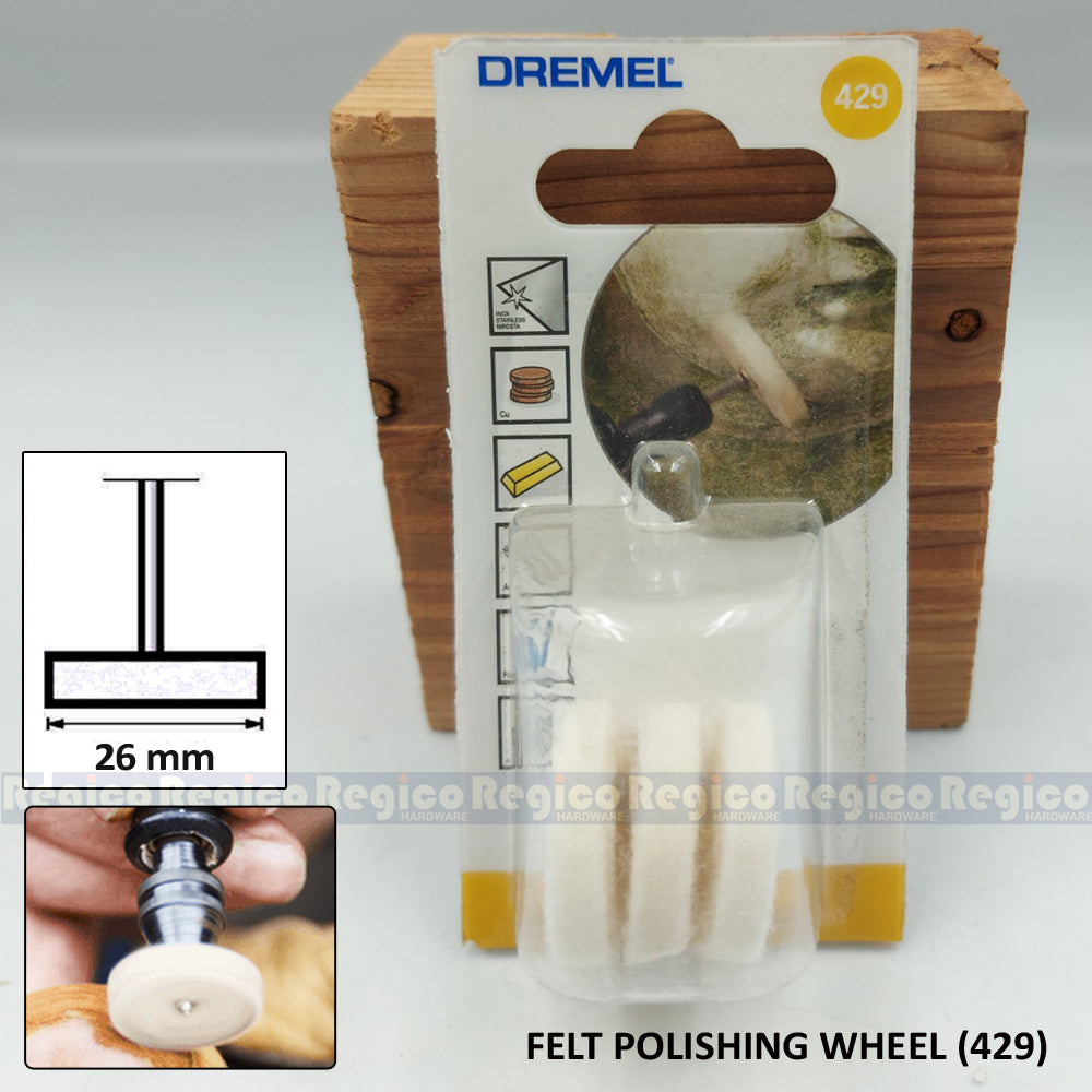 Dremel Felt Polishing Wheel Cone 414 422 429 Dremel Accessories
