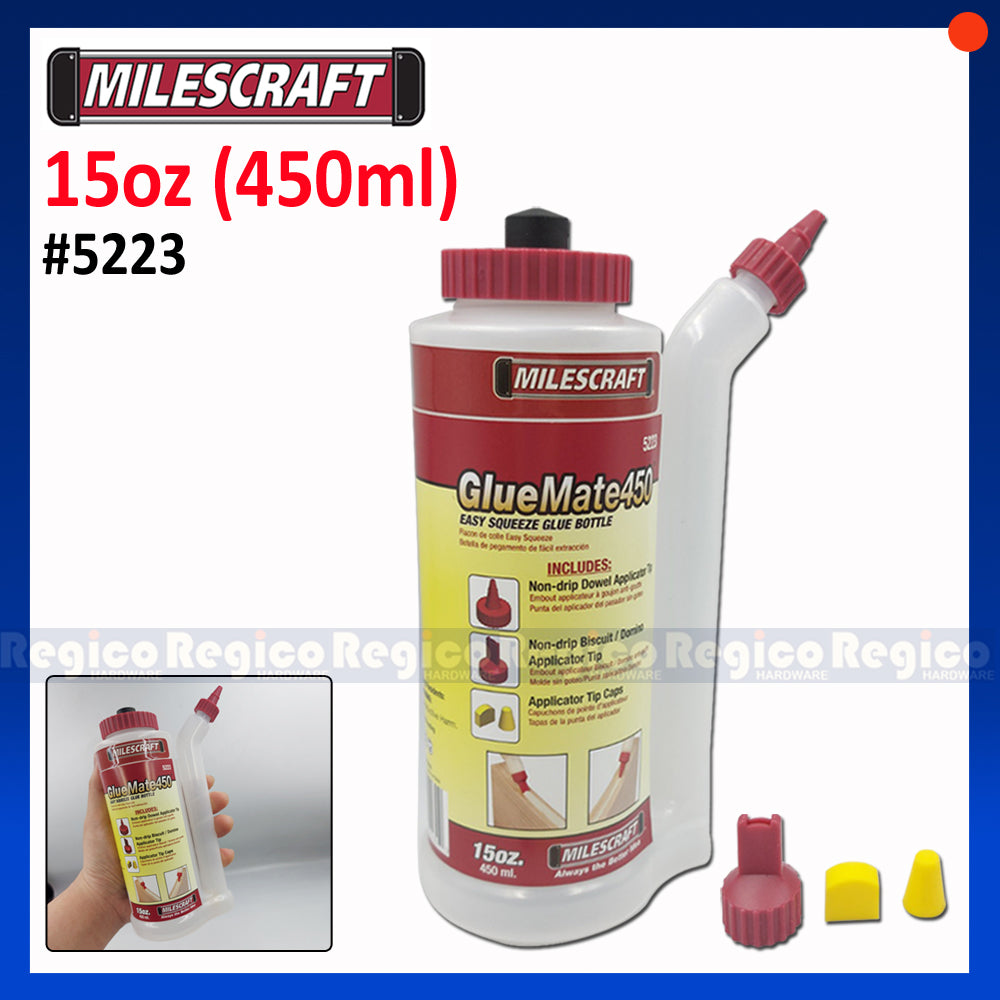 Milescraft GlueMate Easy Squeeze Glue Bottle #5222 #5223