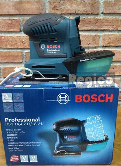 BOSCH GSS 18v-li UNIT ONLY Cordless Orbital Palm Sander Original Genuine Bosch Cordless Tools