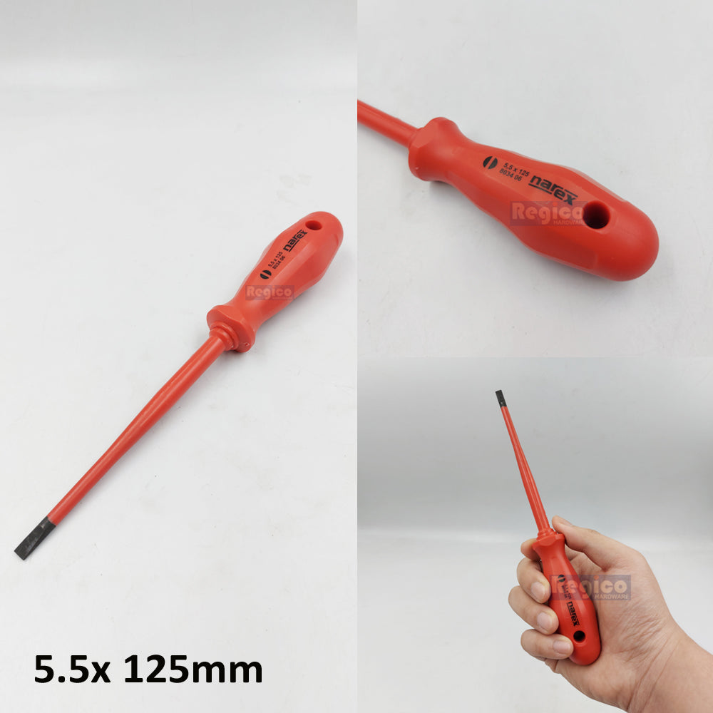 Narex Electrician Flat Head Screwdriver #8034