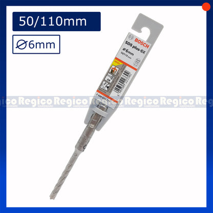 Bosch 6mm SDS Plus 5x Concrete Rotary Hammer Drill Bit Bosch Accessories