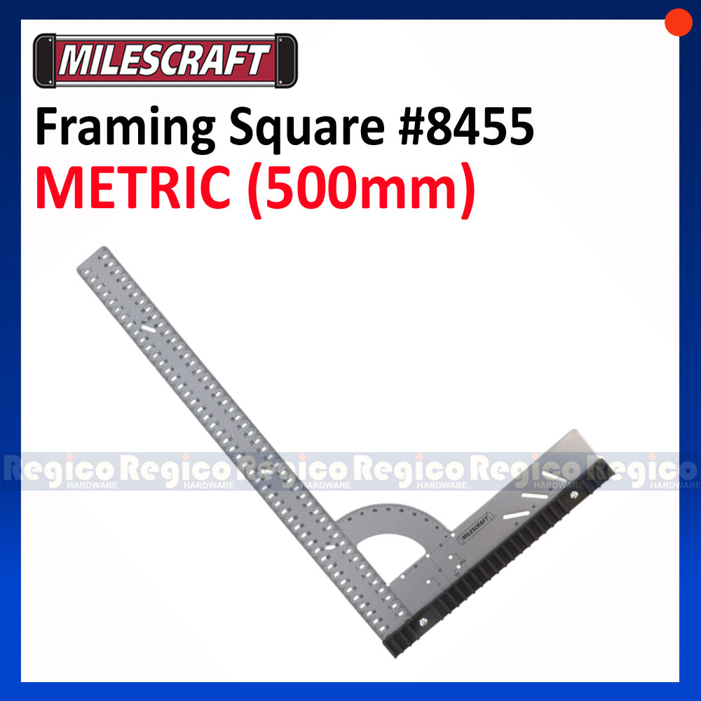 Milescraft Framing Try Square Metric Imperial