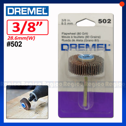Dremel Flap Wheel Grit 80 #502 #504