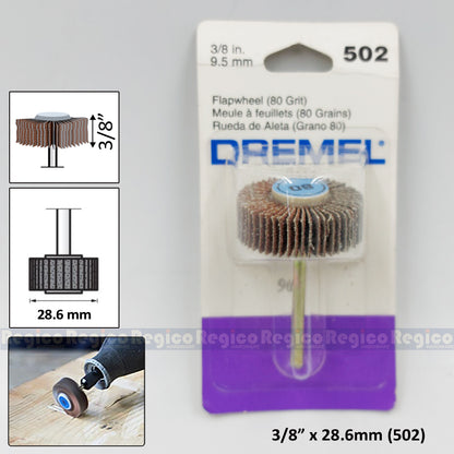 Dremel Flap Wheel Grit 80 #502 #504