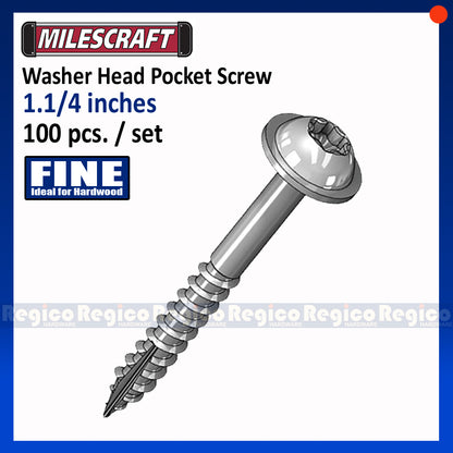 Milescraft Washer Head Pocket Hole Pocket Screw