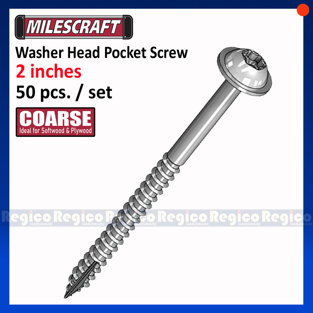 Milescraft Washer Head Pocket Hole Pocket Screw