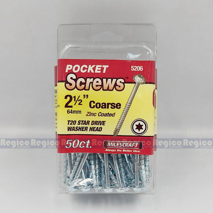 Milescraft Washer Head Pocket Hole Pocket Screw