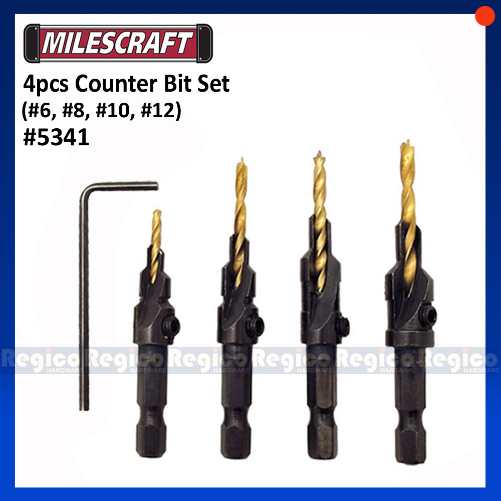 Milescraft Counter Bit Set (5341) – PJRegico Hardware