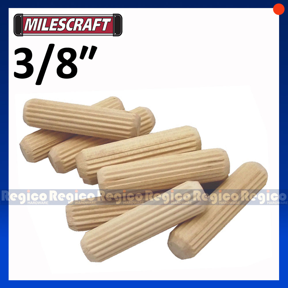 Milescraft Fluted Dowel Pin Woodworking Pin #5300 #5301 #5302 #5303 #5400 #5401 #5402 #5403