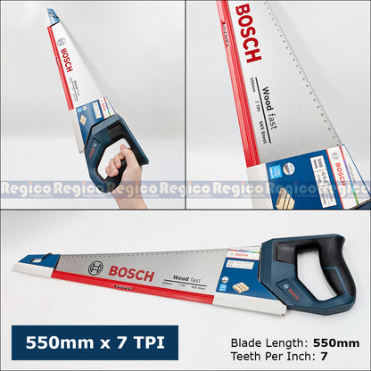 BOSCH Hand Saw Lagare Lagari | Wood Hand Saw SK5 Steel | Woodworking Carpenter Tool Bosch Hand Tools