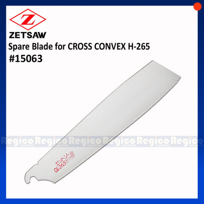ZETSAW Standard Japanese Hand Saw Cross Convex H-265