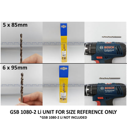 Fisch Tools HSS Brad Point Twist Wood Drill Bit 3mm 4mm 5mm 6mm 8mm 10mm 12mm 16mm 20mm