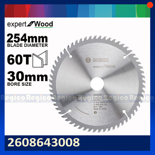 BOSCH 254mm 10 inches Expert for wood Circular saw Blade #42530 #43008 Bosch Acc