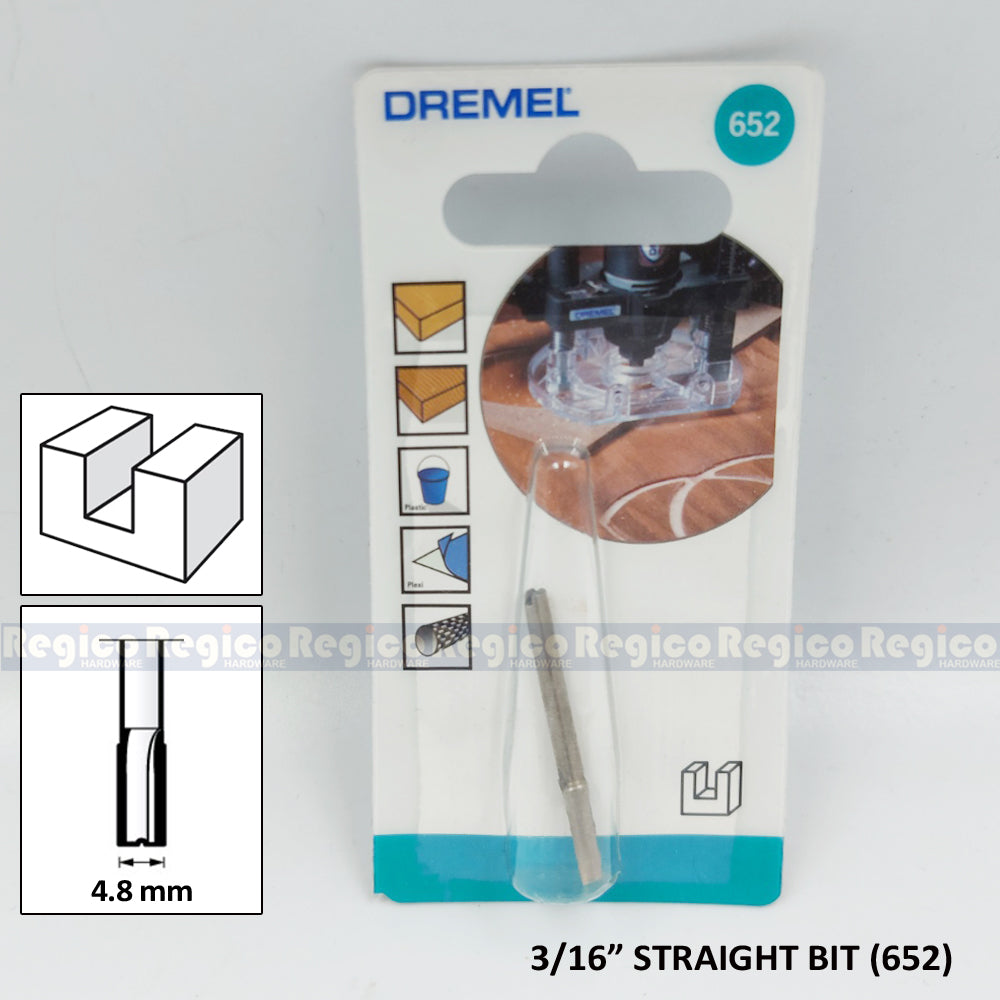 Dremel Straight Router Bit 650 652 654 Dremel Accessories