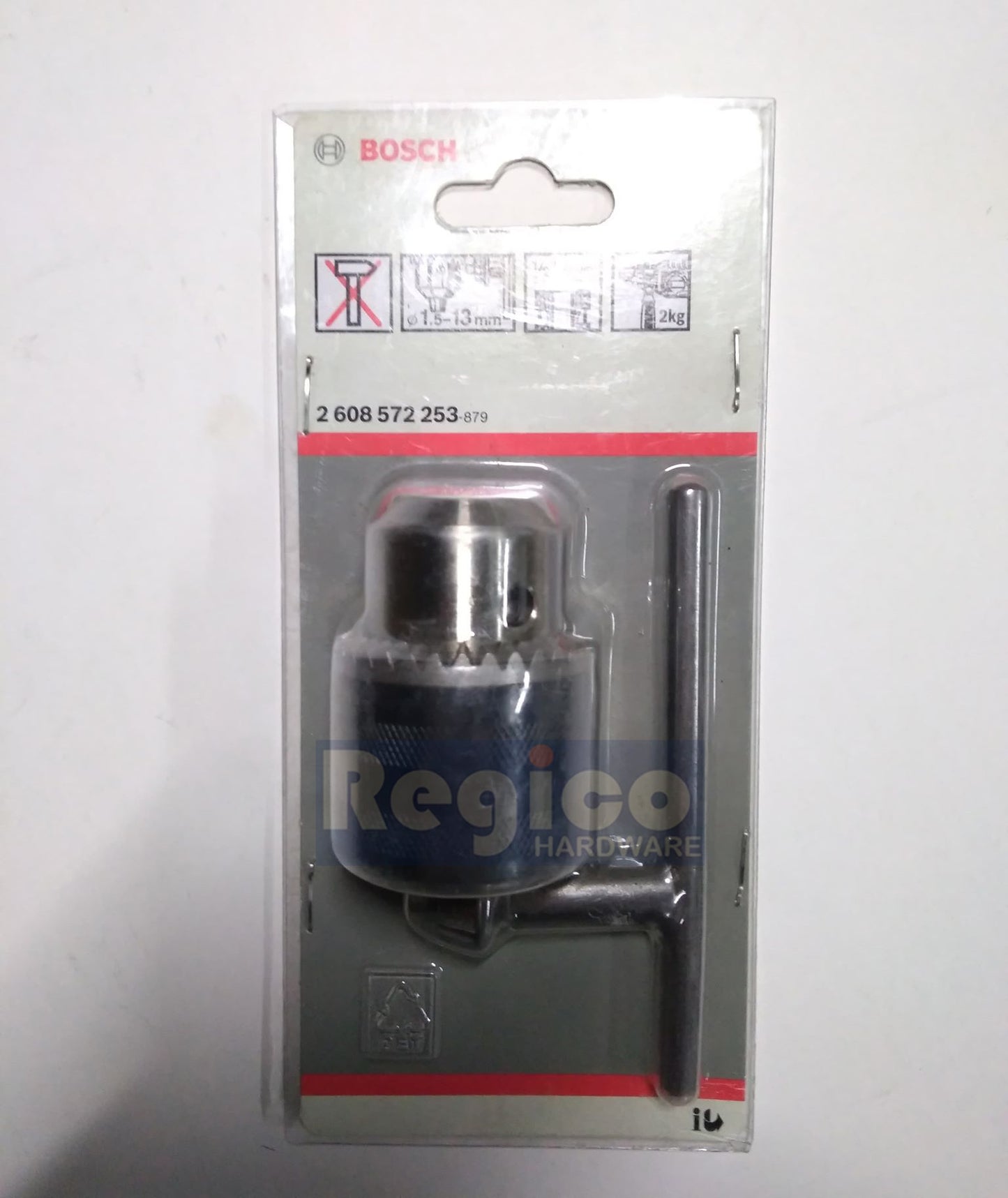 BOSCH Drill Chuck with Key 1/2  Thread Bosch Accessories #2253