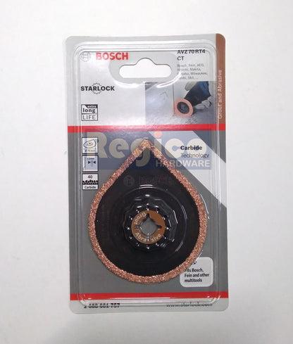 BOSCH RIFF Segment Sawblade 70mm AVZ 70 RT4 for Oscillating Multi Tool Multitool Bosch Accessories