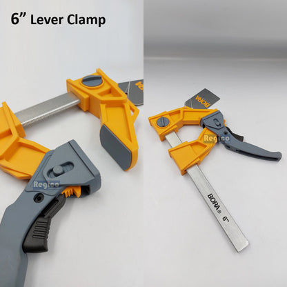 Bora Lever Clamp 6Q uick Release Ratcheting F Clamp 571006 571012 571024