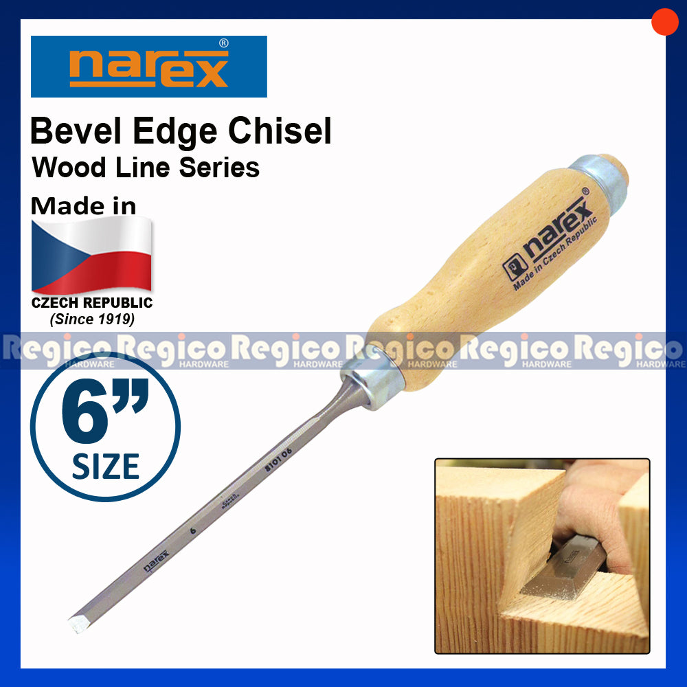 Narex Bevel Edge Wood Chisel #8101
