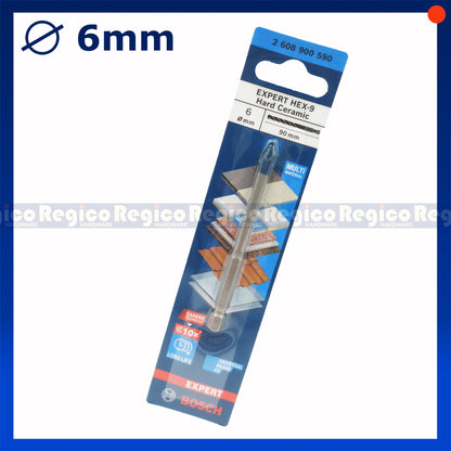 Bosch Expert Hex-9 Hard Ceramic Multimaterial Drill Bit for Impact Drill Driver  3mm 4mm 5mm 6mm 8mm 10mm 12mm Bosch Accessories