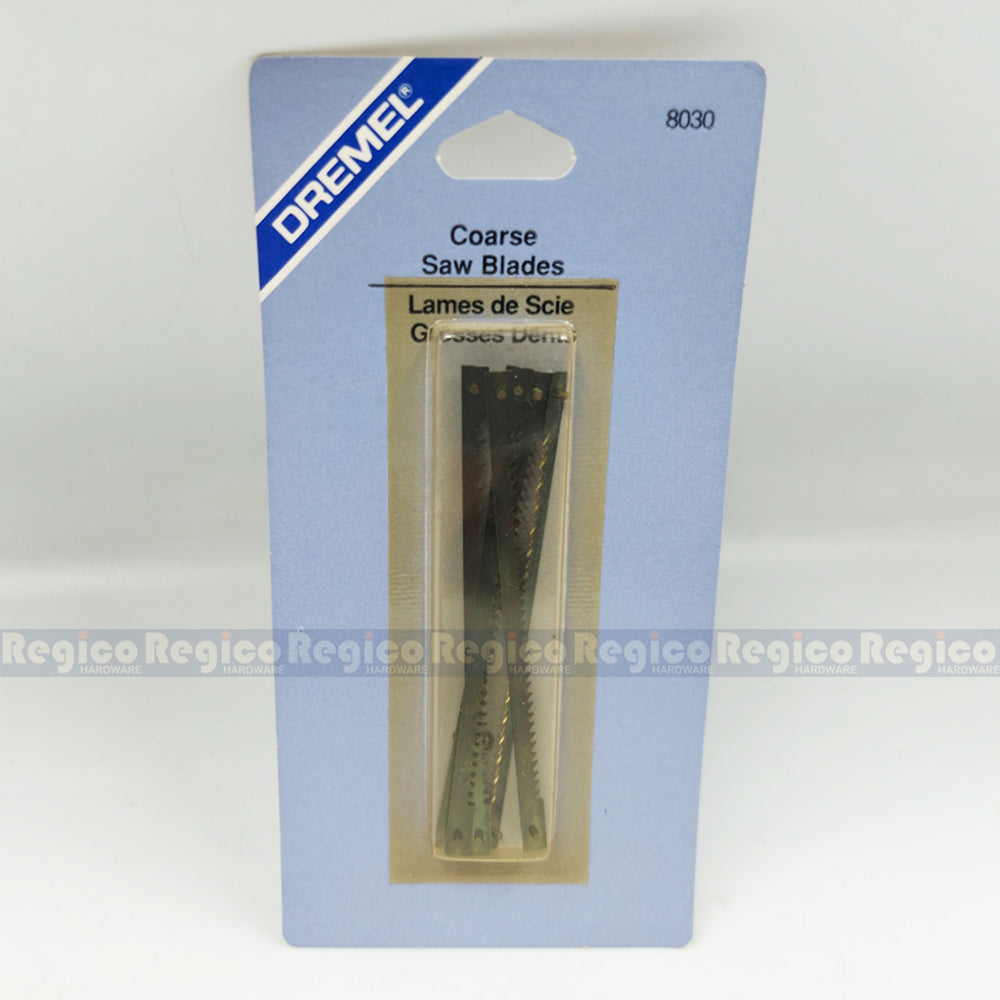 Dremel 5pcs. Coarse Scroll Saw Blades #8030 Dremel Accessories