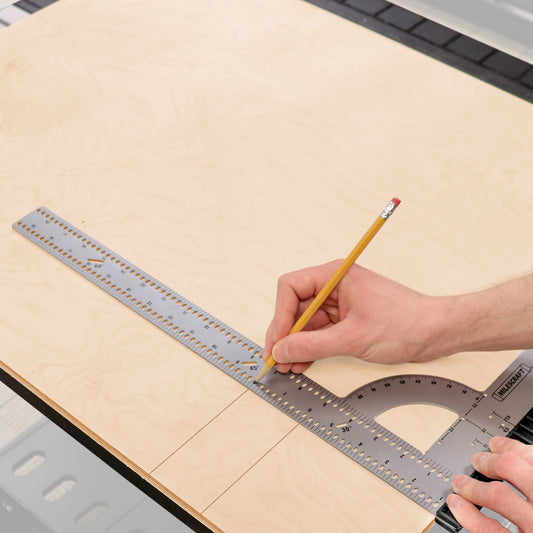 Milescraft Framing Try Square Metric Imperial