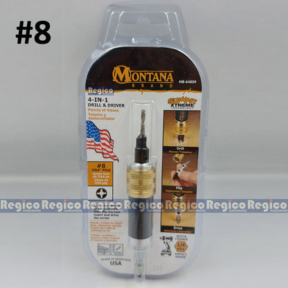 Montana 4 in 1 Drill Driver Compact Modular Drill and Driver
