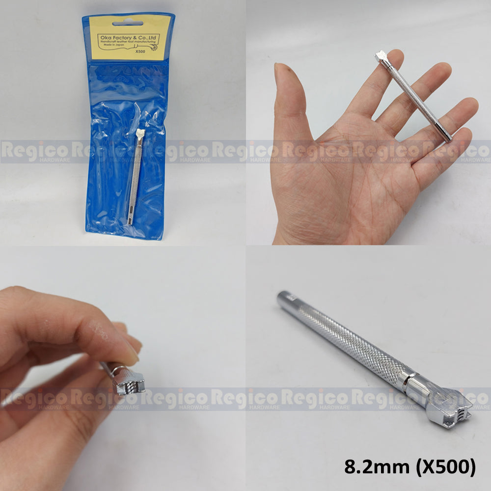 Oka Basketweave Leather Engraving and Embossing Stamping Tool Leather Craft