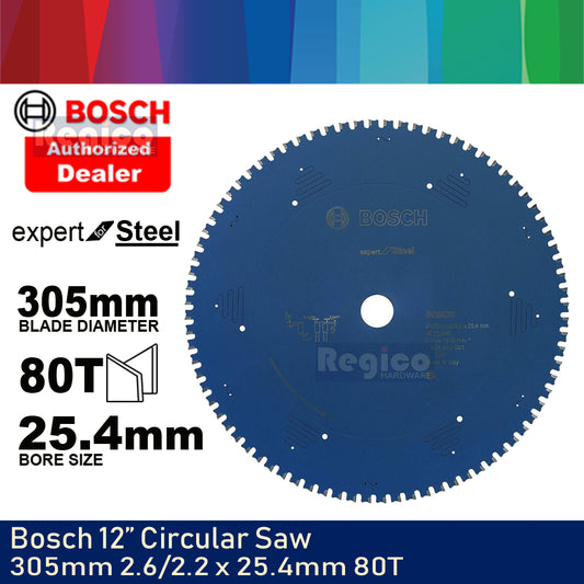 BOSCH 305mm 12 inches 80T Multi Material Circular Saw Blade  #43061 Bosch Accessories