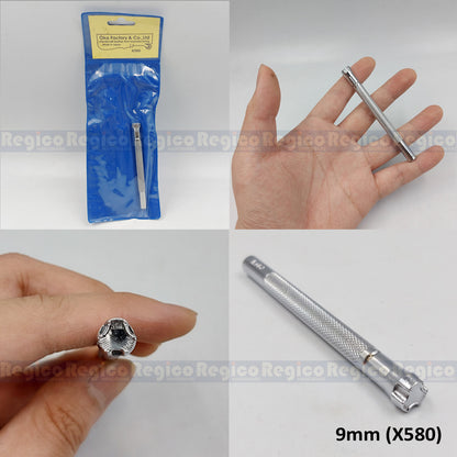Oka Rounded Triangle Leather Engraving and Embossing Stamping Tool Leather Craft