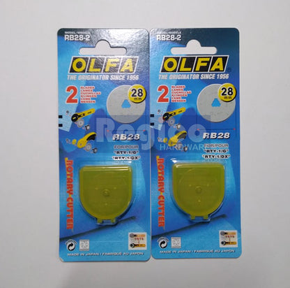 OLFA 2 packs Spare Rotary Cutter Blade (RB28-2)