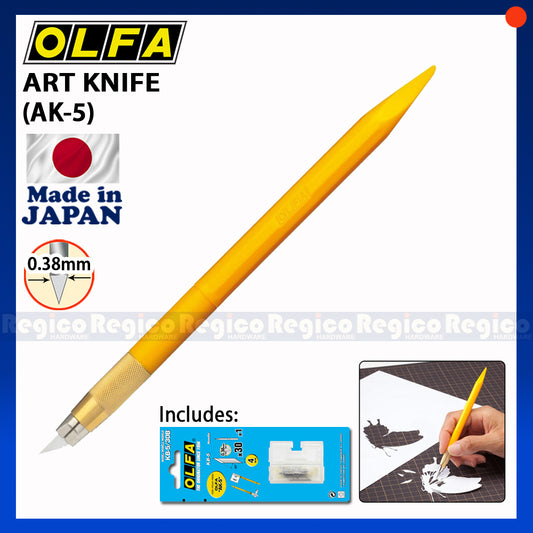 Olfa Art Knife(AK-5) with blade pack(KB-5/30B)