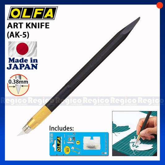 Olfa Art Knife(AK-5) with blade pack(KB-5/30B)
